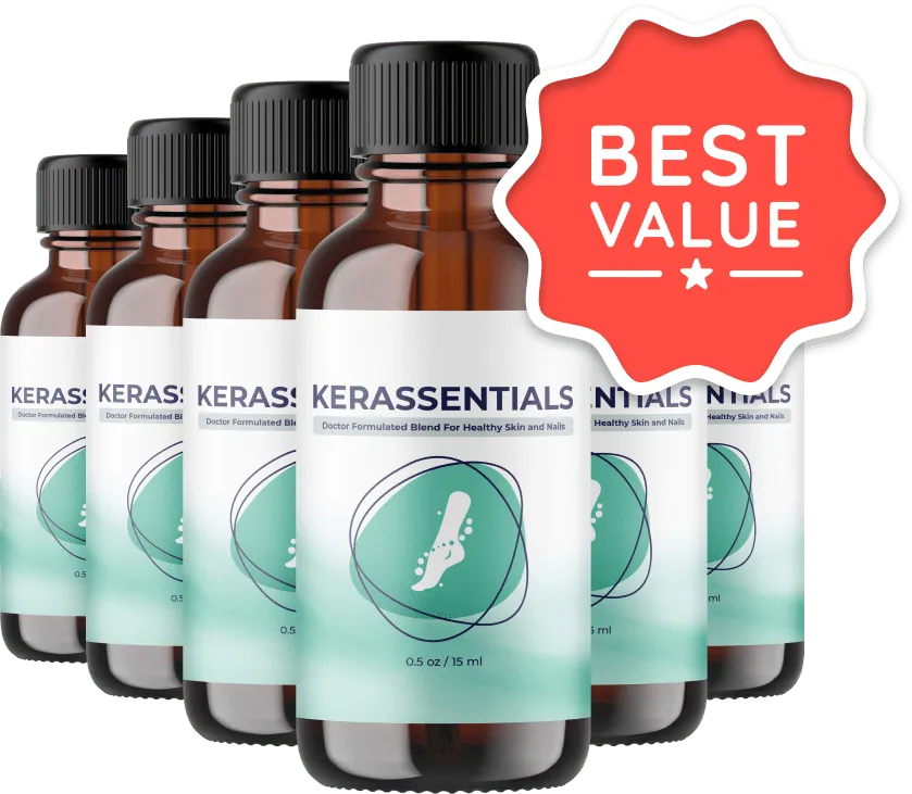 Kerassentials six-bottle package